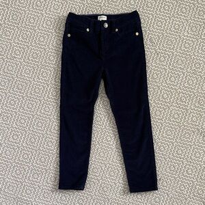J. Crew Girls' Navy Slim Corduroy Pants